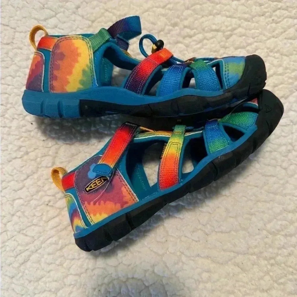 Tie dye Keen sandals 🌈 Size 5 - Picture 5 of 10